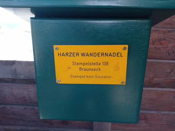 Wandernadel Tour "Bärenbrucher Teich"
